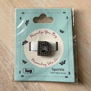 Lug Sparkle Charm - "D"